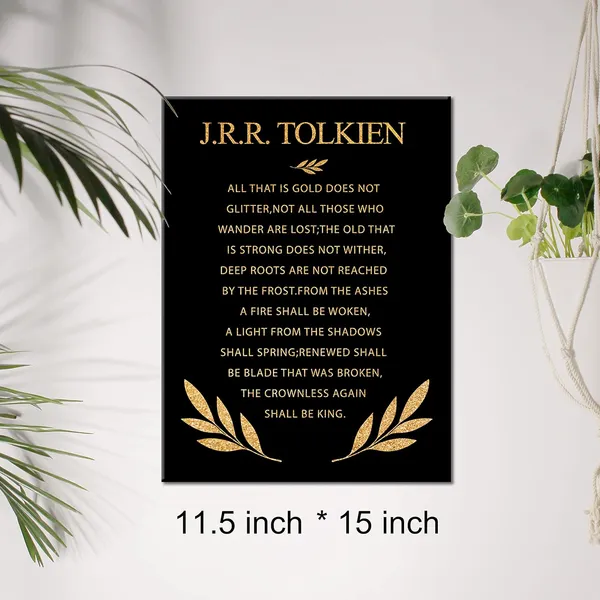 Multicolor_Inspirational_Gold_Foil_Canvas_Wall_Art_Positive_J.R.R._Tolkien_Quotes_Print_Framed_Canvas_Painting_Artwork_Home_Decor_Gifts_12_X_16_Inch