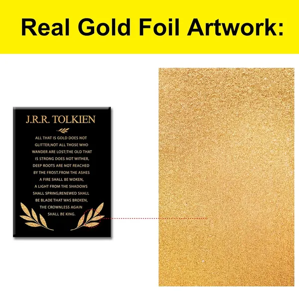 Multicolor_Inspirational_Gold_Foil_Canvas_Wall_Art_Positive_J.R.R._Tolkien_Quotes_Print_Framed_Canvas_Painting_Artwork_Home_Decor_Gifts_12_X_16_Inch