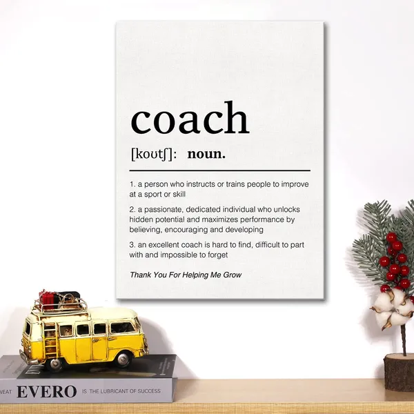 Multicolor_Thank_You_Coach_Canvas_Wall_Art_Motivational_Coach_Definition_Canvas_Print_Positive_Canvas_Painting_Home_Office_Wall_Decor_Framed_Mentor_Gift_12_X_16_Inch