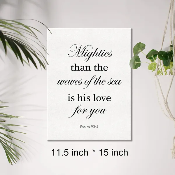 Multicolor_Christian_Canvas_Wall_Art_Motivational_Mightier_Than_The_Waves_Of_The_Sea_Is_His_Love_|_For_You_Canvas_Print_Scripture_Bible_Verse_Painting_Home_Wall_Decor_Framed_Gift_12_X_16_Inch