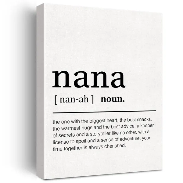 Multicolor_Nana_Canvas_Wall_Art_Motivational_Nana_Definition_Canvas_Print_Positive_Canvas_Painting_Home_Office_Wall_Decor_Framed_Nana_Grandma_Gift_12_X_16_Inch