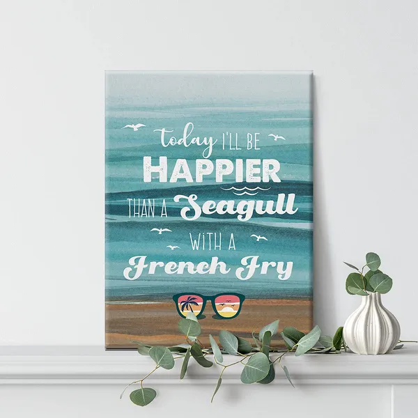 Multicolor_Watercolor_Beach_Art_Inspirational_Coastal_Canvas_Painting_Prints_|_For_Home_Beach_House_Wall_Decor_Framed_Coastal_Artwork_Gifts(12_X_16_Inch)