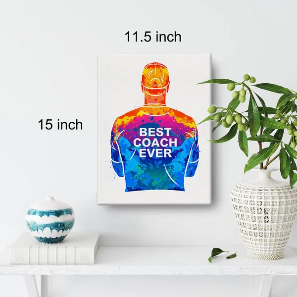 Multicolor_Watercolor_Best_Coach_Ever_Canvas_Painting_Prints_|_For_Home_Office_Wall_Decor_Framed_Artwork_Best_Coach_Gifts(12_X_16")