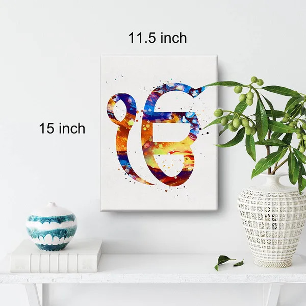 Multicolor_Ek_Onkar_Watercolor_Wall_Art_Khanda_Symbol_Canvas_Painting_Prints_|_For_Home_Office_Wall_Decor_Framed_Sikhism_Artwork_Sikh_Gifts(12_X_16_Inch)