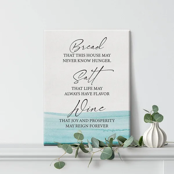 Multicolor_Inspirational_Wall_Art_Bread_Salt_Wine_Sign_Life_Quote_Canvas_Painting_Prints_|_For_Home_Kitchen_Office_Wall_Decor_Framed_Artwork_Gifts(12_X_16_Inch)