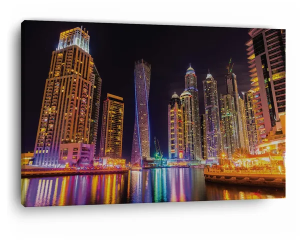 Multicolor_Cayan_Tower,_Wooden_Framed_Canvas_Paintings_|_For_Home_Decor_|_Bedroom,_Living_Room,Wall_Decoration_|_Hd_Print_Canvas_|_Wall_Art_Painting,_Size_16_X_24_Inch
