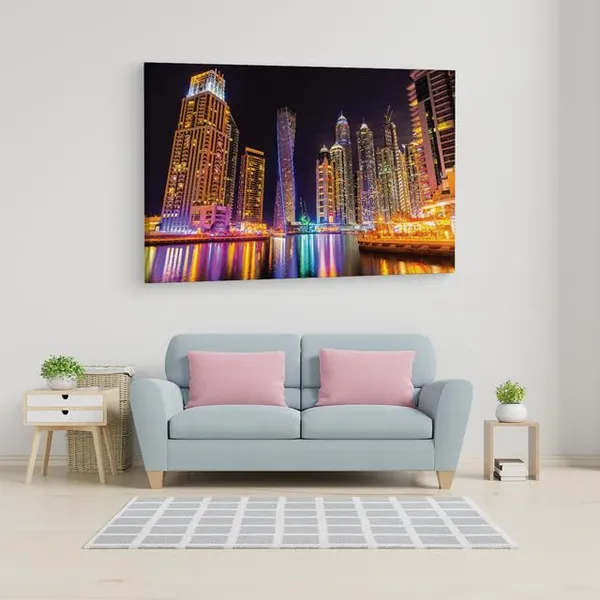 Multicolor_Cayan_Tower,_Wooden_Framed_Canvas_Paintings_|_For_Home_Decor_|_Bedroom,_Living_Room,Wall_Decoration_|_Hd_Print_Canvas_|_Wall_Art_Painting,_Size_16_X_24_Inch