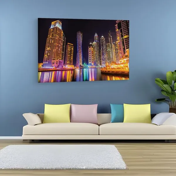 Multicolor_Cayan_Tower,_Wooden_Framed_Canvas_Paintings_|_For_Home_Decor_|_Bedroom,_Living_Room,Wall_Decoration_|_Hd_Print_Canvas_|_Wall_Art_Painting,_Size_16_X_24_Inch