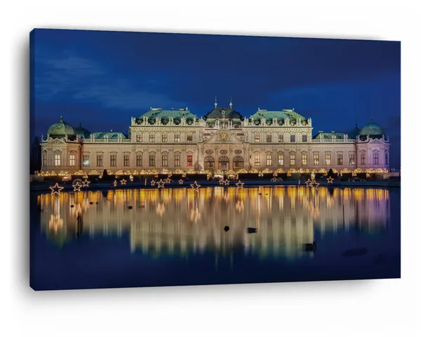 Multicolor_Austrian_Gallery_Blvd,_Wooden_Framed_Canvas_Paintings_|_For_Home_Decor_|_Bedroom,_Living_Room,Wall_Decoration_|_Hd_Print_Canvas_|_Wall_Art_Painting,_Size_16_X_24_Inch