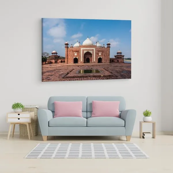 Multicolor_Taj_Mahal,_Wooden_Framed_Canvas_Paintings_|_For_Home_Decor_|_Bedroom,_Living_Room,Wall_Decoration_|_Hd_Print_Canvas_|_Wall_Art_Painting,_Size_16_X_24_Inch