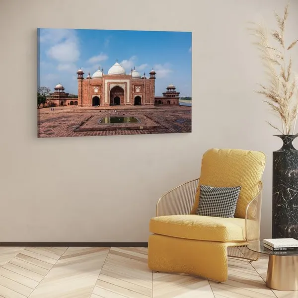 Multicolor_Taj_Mahal,_Wooden_Framed_Canvas_Paintings_|_For_Home_Decor_|_Bedroom,_Living_Room,Wall_Decoration_|_Hd_Print_Canvas_|_Wall_Art_Painting,_Size_16_X_24_Inch