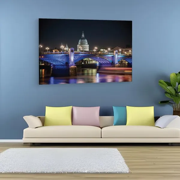 Multicolor_St._Paul'S_Cathedral,_Wooden_Framed_Canvas_Paintings_|_For_Home_Decor_|_Bedroom,_Living_Room,Wall_Decoration_|_Hd_Print_Canvas_|_Wall_Art_Painting,_Size_16_X_24_Inch