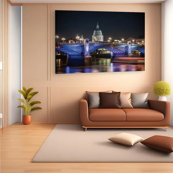 Multicolor_St._Paul'S_Cathedral,_Wooden_Framed_Canvas_Paintings_|_For_Home_Decor_|_Bedroom,_Living_Room,Wall_Decoration_|_Hd_Print_Canvas_|_Wall_Art_Painting,_Size_16_X_24_Inch