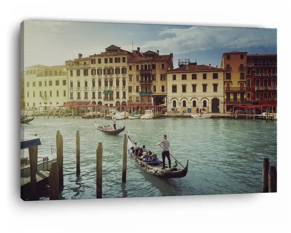 Multicolor_Venice_Gondola,_Wooden_Framed_Canvas_Paintings_|_For_Home_Decor_|_Bedroom,_Living_Room,Wall_Decoration_|_Hd_Print_Canvas_|_Wall_Art_Painting,_Size_16_X_24_Inch