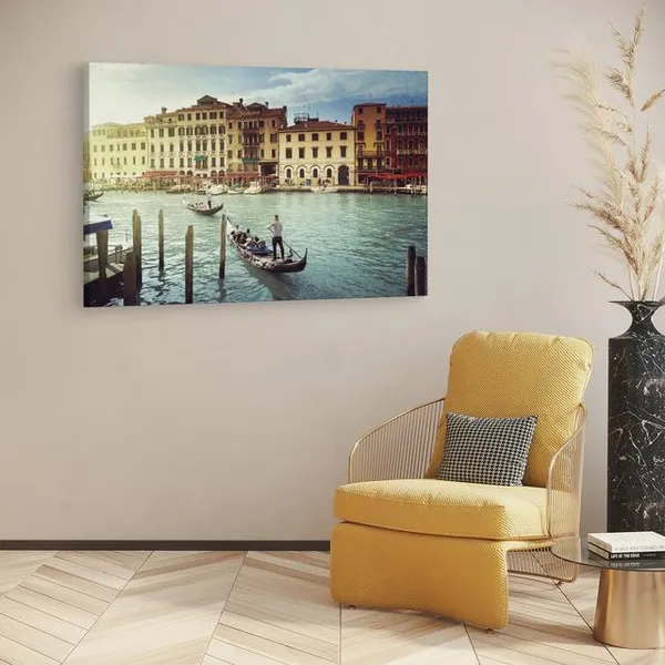 Multicolor_Venice_Gondola,_Wooden_Framed_Canvas_Paintings_|_For_Home_Decor_|_Bedroom,_Living_Room,Wall_Decoration_|_Hd_Print_Canvas_|_Wall_Art_Painting,_Size_16_X_24_Inch