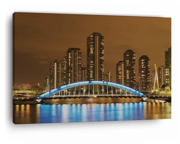 Multicolor_Eitai_Bridge,_Wooden_Framed_Canvas_Paintings_|_For_Home_Decor_|_Bedroom,_Living_Room,Wall_Decoration_|_Hd_Print_Canvas_|_Wall_Art_Painting,_Size_16_X_24_Inch
