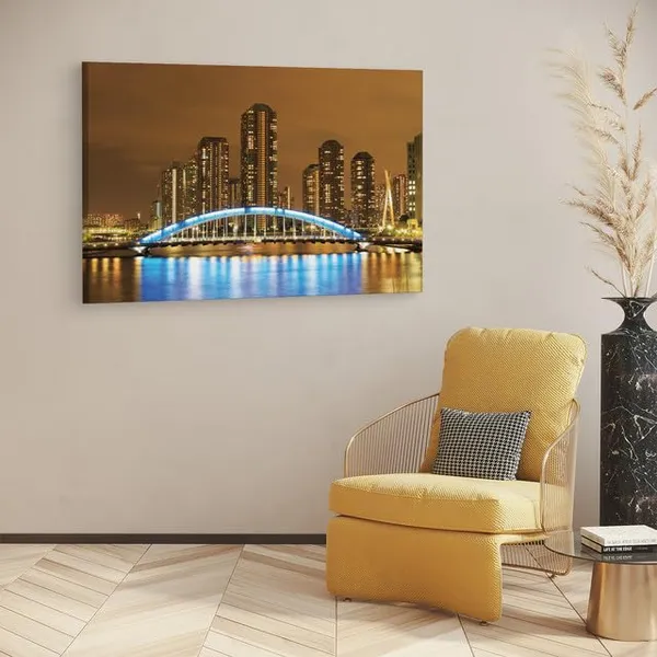 Multicolor_Eitai_Bridge,_Wooden_Framed_Canvas_Paintings_|_For_Home_Decor_|_Bedroom,_Living_Room,Wall_Decoration_|_Hd_Print_Canvas_|_Wall_Art_Painting,_Size_16_X_24_Inch