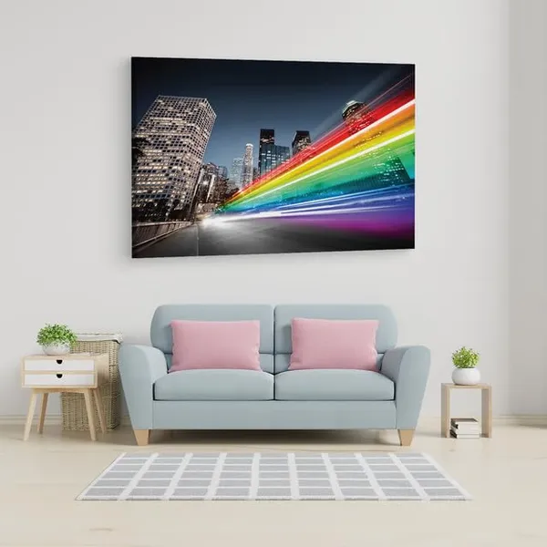 Multicolor_Philips_Tv_4K_Ultra_Hd_Smart,_Wooden_Framed_Canvas_Paintings_|_For_Home_Decor_|_Bedroom,_Living_Room,Wall_Decoration_|_Hd_Print_Canvas_|_Wall_Art_Painting,_Size_16_X_24_Inch