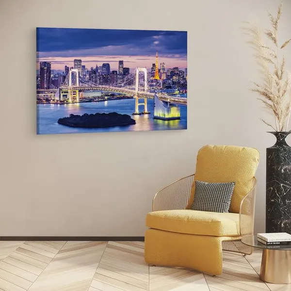 Multicolor_Rainbow_Bridge,_Wooden_Framed_Canvas_Paintings_|_For_Home_Decor_|_Bedroom,_Living_Room,Wall_Decoration_|_Hd_Print_Canvas_|_Wall_Art_Painting,_Size_16_X_24_Inch