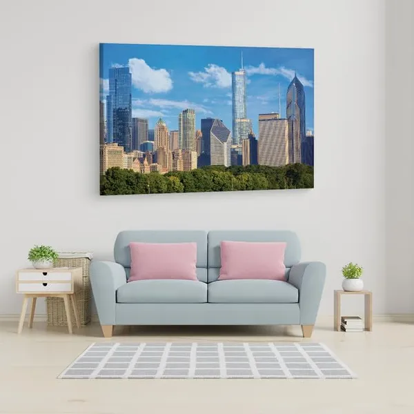 Multicolor_Chicago_Natural_Gas_Companies,_Wooden_Framed_Canvas_Paintings_|_For_Home_Decor_|_Bedroom,_Living_Room,Wall_Decoration_|_Hd_Print_Canvas_|_Wall_Art_Painting,_Size_16_X_24_Inch