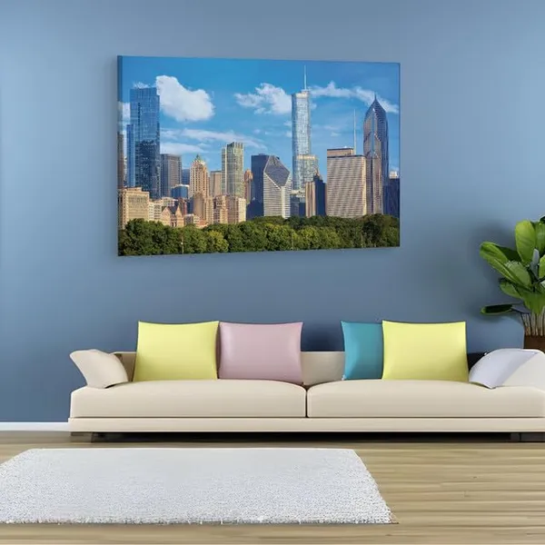 Multicolor_Chicago_Natural_Gas_Companies,_Wooden_Framed_Canvas_Paintings_|_For_Home_Decor_|_Bedroom,_Living_Room,Wall_Decoration_|_Hd_Print_Canvas_|_Wall_Art_Painting,_Size_16_X_24_Inch