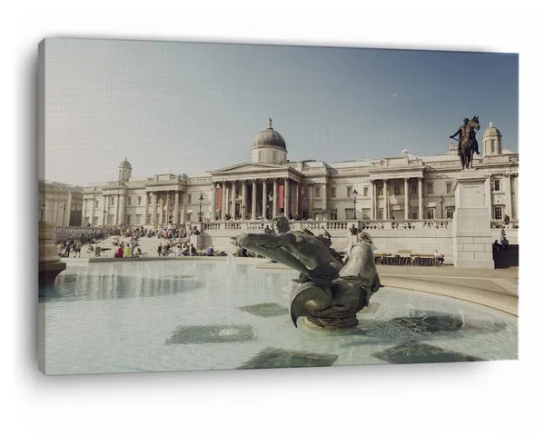 Multicolor_Trafalgar_Square,_Wooden_Framed_Canvas_Paintings_|_For_Home_Decor_|_Bedroom,_Living_Room,Wall_Decoration_|_Hd_Print_Canvas_|_Wall_Art_Painting,_Size_16_X_24_Inch