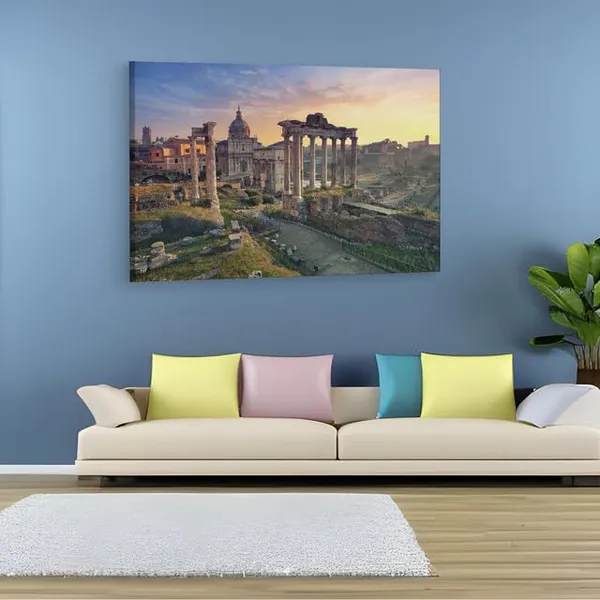 Multicolor_Roman_|_Forum,_Wooden_Framed_Canvas_Paintings_|_For_Home_Decor_|_Bedroom,_Living_Room,Wall_Decoration_|_Hd_Print_Canvas_|_Wall_Art_Painting,_Size_16_X_24_Inch