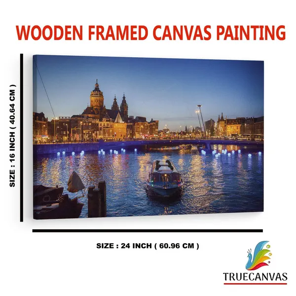 Multicolor_Amsterdam_Light_Festival,_Wooden_Framed_Canvas_Paintings_|_For_Home_Decor_|_Bedroom,_Living_Room,Wall_Decoration_|_Hd_Print_Canvas_|_Wall_Art_Painting,_Size_16_X_24_Inch