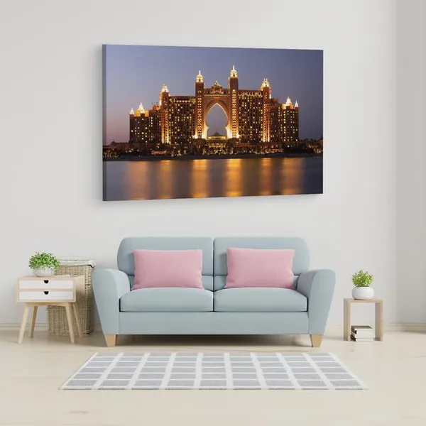 Multicolor_Atlantis,_The_Palm,_Wooden_Framed_Canvas_Paintings_|_For_Home_Decor_|_Bedroom,_Living_Room,Wall_Decoration_|_Hd_Print_Canvas_|_Wall_Art_Painting,_Size_16_X_24_Inch