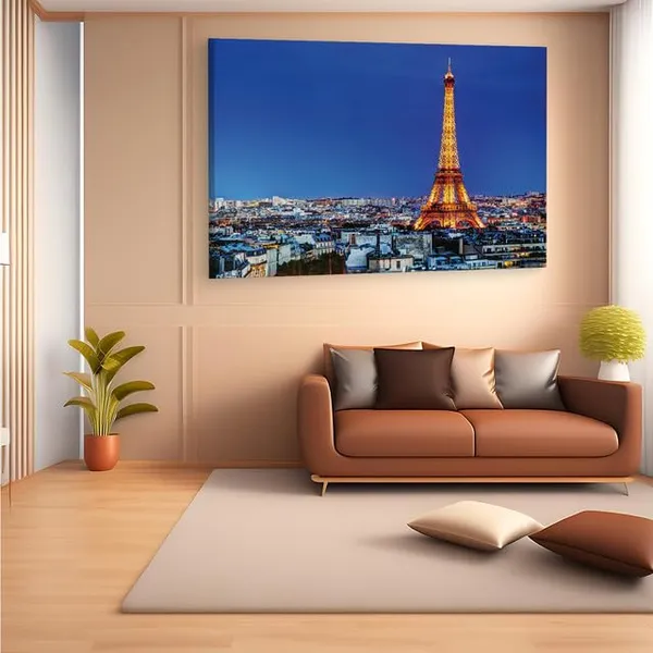 Multicolor_Eiffel_Tower,_Wooden_Framed_Canvas_Paintings_|_For_Home_Decor_|_Bedroom,_Living_Room,Wall_Decoration_|_Hd_Print_Canvas_|_Wall_Art_Painting,_Size_16_X_24_Inch