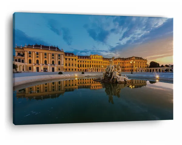 Multicolor_Schnbrunn_Palace,_Wooden_Framed_Canvas_Paintings_|_For_Home_Decor_|_Bedroom,_Living_Room,Wall_Decoration_|_Hd_Print_Canvas_|_Wall_Art_Painting,_Size_16_X_24_Inch