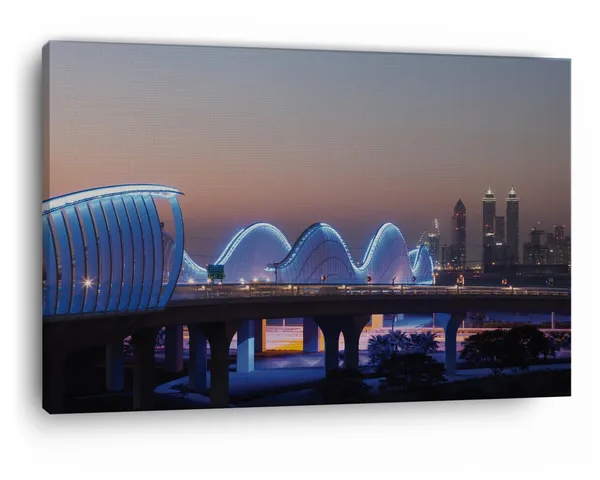 Multicolor_Meydan_Bridge_Wave,_Wooden_Framed_Canvas_Paintings_|_For_Home_Decor_|_Bedroom,_Living_Room,Wall_Decoration_|_Hd_Print_Canvas_|_Wall_Art_Painting,_Size_16_X_24_Inch