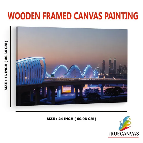Multicolor_Meydan_Bridge_Wave,_Wooden_Framed_Canvas_Paintings_|_For_Home_Decor_|_Bedroom,_Living_Room,Wall_Decoration_|_Hd_Print_Canvas_|_Wall_Art_Painting,_Size_16_X_24_Inch