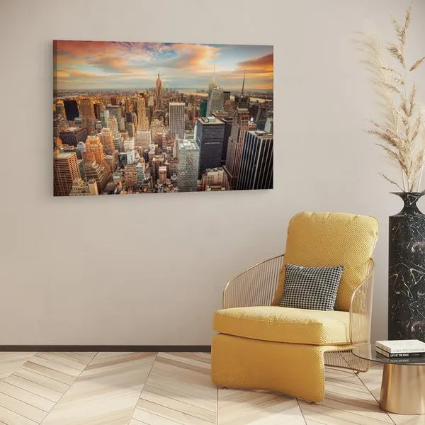 Multicolor_Empire_State_Building,_Wooden_Framed_Canvas_Paintings_|_For_Home_Decor_|_Bedroom,_Living_Room,Wall_Decoration_|_Hd_Print_Canvas_|_Wall_Art_Painting,_Size_16_X_24_Inch