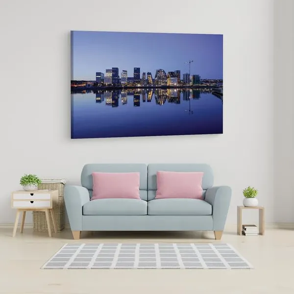 Multicolor_Oslo_City,_Wooden_Framed_Canvas_Paintings_|_For_Home_Decor_|_Bedroom,_Living_Room,Wall_Decoration_|_Hd_Print_Canvas_|_Wall_Art_Painting,_Size_16_X_24_Inch