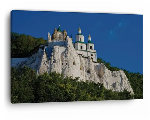 Multicolor_Holy_Assumption_Monastery,_Wooden_Framed_Canvas_Paintings_|_For_Home_Decor_|_Bedroom,_Living_Room,Wall_Decoration_|_Hd_Print_Canvas_|_Wall_Art_Painting,_Size_16_X_24_Inch