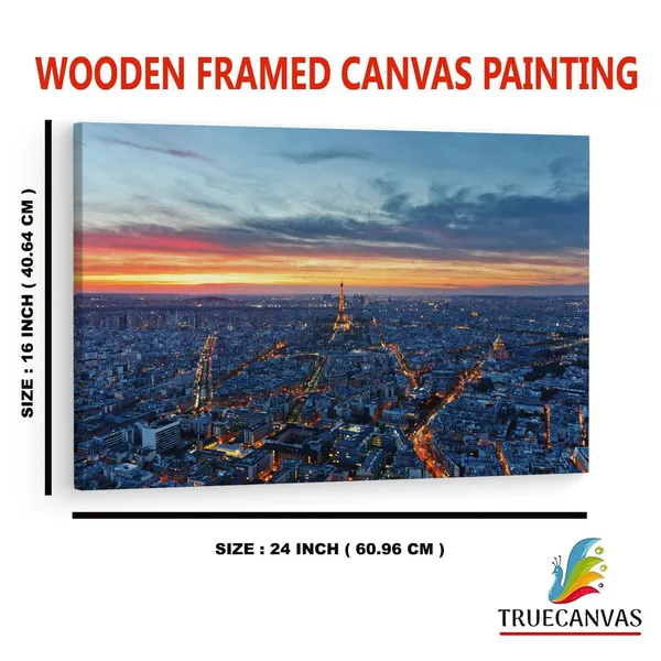 Multicolor_City_Paris_Sunset_Eiffel_Tower,_Wooden_Framed_Canvas_Paintings_|_For_Home_Decor_|_Bedroom,_Living_Room,Wall_Decoration_|_Wall_Art_Painting,_Ct0102,_Size_16_X_24_In