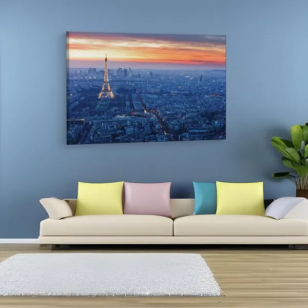 Multicolor_Eiffel_Tower,_Wooden_Framed_Canvas_Paintings_|_For_Home_Decor_|_Bedroom,_Living_Room,Wall_Decoration_|_Wall_Art_Painting,_Ct0103,_Size_16_X_24_In
