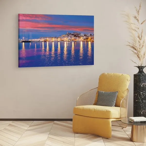 Multicolor__Wooden_Framed_Canvas_Paintings_|_For_Home_Decor_|_Bedroom,_Living_Room,Wall_Decoration_|_Wall_Art_Painting,_Ct0106,_Size_16_X_24_In