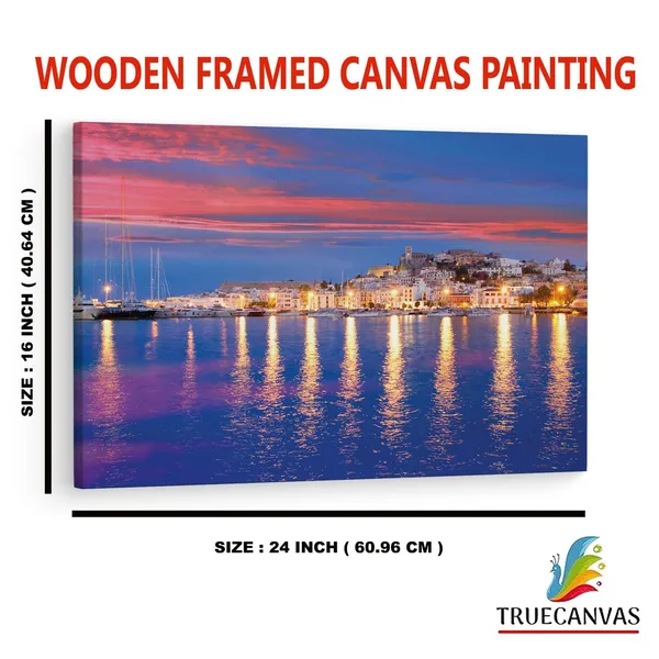 Multicolor__Wooden_Framed_Canvas_Paintings_|_For_Home_Decor_|_Bedroom,_Living_Room,Wall_Decoration_|_Wall_Art_Painting,_Ct0106,_Size_16_X_24_In