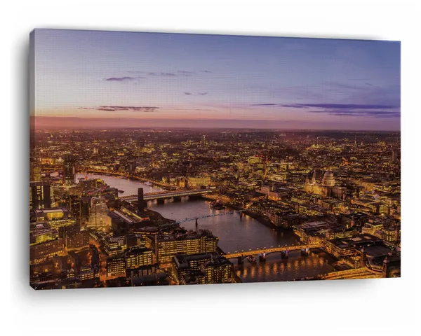 Multicolor_River_Thames,_Wooden_Framed_Canvas_Paintings_|_For_Home_Decor_|_Bedroom,_Living_Room,Wall_Decoration_|_Wall_Art_Painting,_Ct0110,_Size_16_X_24_In