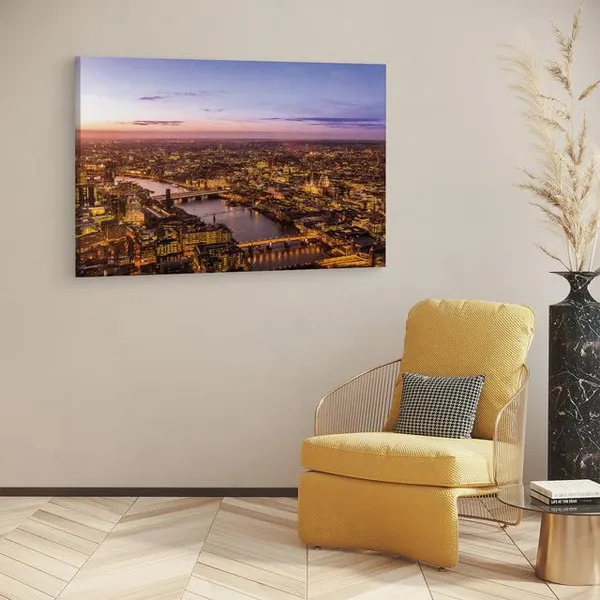Multicolor_River_Thames,_Wooden_Framed_Canvas_Paintings_|_For_Home_Decor_|_Bedroom,_Living_Room,Wall_Decoration_|_Wall_Art_Painting,_Ct0110,_Size_16_X_24_In