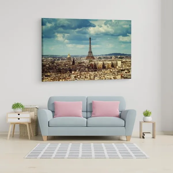 Multicolor_Eiffel_Tower,_Wooden_Framed_Canvas_Paintings_|_For_Home_Decor_|_Bedroom,_Living_Room,Wall_Decoration_|_Wall_Art_Painting,_Ct0115,_Size_16_X_24_In