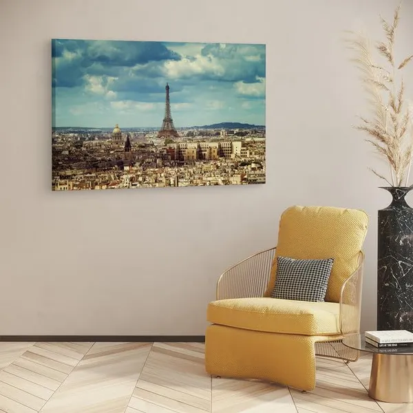 Multicolor_Eiffel_Tower,_Wooden_Framed_Canvas_Paintings_|_For_Home_Decor_|_Bedroom,_Living_Room,Wall_Decoration_|_Wall_Art_Painting,_Ct0115,_Size_16_X_24_In