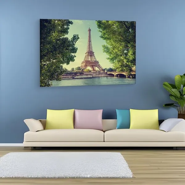 Multicolor_Eiffel_Tower,_Wooden_Framed_Canvas_Paintings_|_For_Home_Decor_|_Bedroom,_Living_Room,Wall_Decoration_|_Wall_Art_Painting,_Ct0118,_Size_16_X_24_In