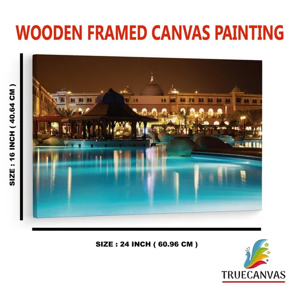Multicolor_Sentido_Mamlouk_Palace,_Wooden_Framed_Canvas_Paintings_|_For_Home_Decor_|_Bedroom,_Living_Room,Wall_Decoration_|_Wall_Art_Painting,_Ct0120,_Size_16_X_24_In