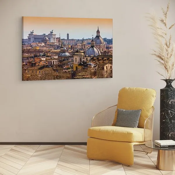 Multicolor_Rome_View,_Wooden_Framed_Canvas_Paintings_|_For_Home_Decor_|_Bedroom,_Living_Room,Wall_Decoration_|_Wall_Art_Painting,_Ct0124,_Size_16_X_24_In