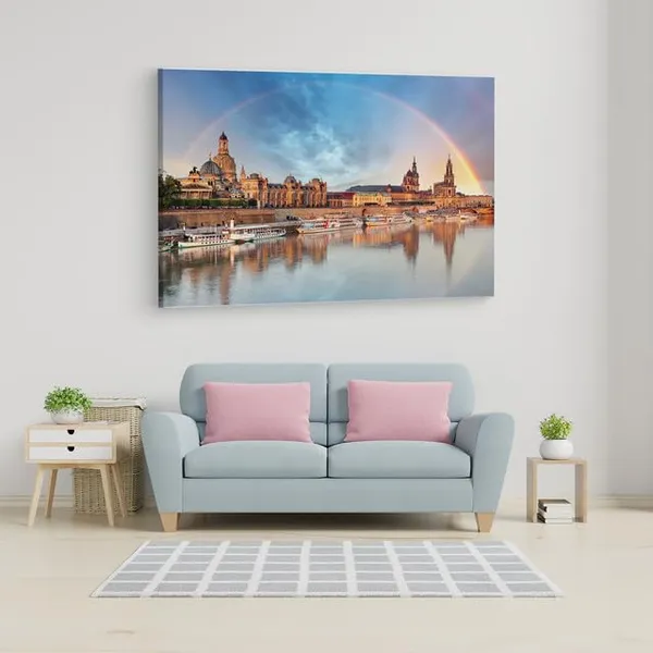 Multicolor_Grafika_Deutschland,_Wooden_Framed_Canvas_Paintings_|_For_Home_Decor_|_Bedroom,_Living_Room,Wall_Decoration_|_Wall_Art_Painting,_Ct0125,_Size_16_X_24_In