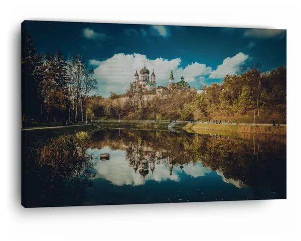 Multicolor_Feofaniya_Park,_Wooden_Framed_Canvas_Paintings_|_For_Home_Decor_|_Bedroom,_Living_Room,Wall_Decoration_|_Wall_Art_Painting,_Ct0127,_Size_16_X_24_In