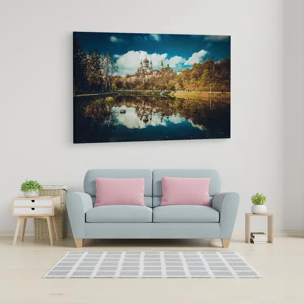 Multicolor_Feofaniya_Park,_Wooden_Framed_Canvas_Paintings_|_For_Home_Decor_|_Bedroom,_Living_Room,Wall_Decoration_|_Wall_Art_Painting,_Ct0127,_Size_16_X_24_In
